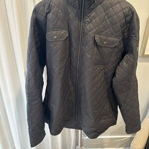 Kuhl Men's Dark Gray Quilted Puffer Jacket XXL